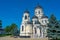 Summer day at Capriana monastery in Moldova