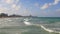 Summer day miami south beach ocean panorama 4k florida usa