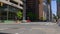 Summer day philadelphia traffic crossroad city center 4k pennsylvania usa