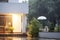 Summer Deluge: A Torrential Rainstorm Drenches the House, Nature\\\'s Powerful Display of Summer\\\'s Fury