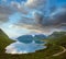 Summer Ersfjord view, Norway, Senja