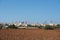 Summer feast in the small maltese village on summer day in Zurrieq, Malta. Panoramic view of Zurrieq village