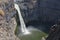 Summer Flow of Palouse Falls from Side