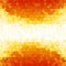 Summer gradient orange triangle pattern background