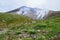 Summer green landscape around Asahidake mountain in Daisetsuzan National park, Hokkaido, Japan.