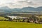 Summer hills close to Liptovsky Trnovec village, Slovakia.