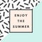 Summer hipster boho background