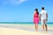 Summer holiday - couple on tropical beach vacation