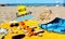 Summer holiday   quotes text  beach and sea exotic luxury resort relax dress hat sunglasses handbag  beachwear women accessories b