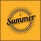 Summer holiday vector Summer logo letters