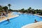 Summer holidays, magnificent swimming pool , Andalusia, Spain