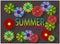 The summer image consists of the words `summer` and `time`.