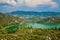 Summer landscape of Bacinska Lakes