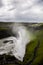 Summer landscape in Gullfoss waterfall, Southern Iceland, Europe