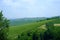 Summer landscape in Langhe hills, Piedmont