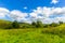 Summer landscape at Malham Cove Yorkshire Dales