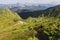 Summer landscape of Marmarosy mountains range