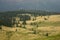 Summer landscape of Marmarosy mountains range