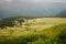 Summer landscape of Marmarosy mountains range