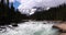 Summer landscape in Mistaya Canyon, Banff National Park, Canada