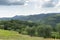 Summer landscape near Monte Santa Maria Tiberina, Umbria, Italy