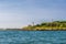 Summer landscape over the Bibione beach