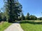 Summer landscape in parks and along recreational trails in the city of ZÃ¼rich, Zuerich or Zurich - Switzerland / Schweiz