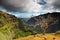 Summer landscape at waimea canyon