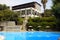 Summer mediterranean resort with swimming pool(Halkidiki, Greec