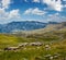 Summer mountain Durmitor National Park, Montenegro. Durmitor panoramic road, Sedlo pass