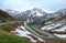 Summer mountain landscape (Oberalp Pass, Switzerland)