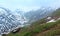 Summer mountain landscape (Oberalp Pass, Switzerland)