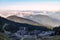 Summer mountain scenery in Chamrousse