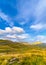 Summer mountaine landscape with cloudy sky. Mountain scenery, National park Durmitor, Zabljak, Montenegro