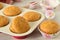 Summer muffins with healthy and simple ingredients