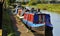 Summer narrowboat moorings