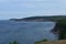 Summer in Nova Scotia: Overlooking Cape Breton Island Coastline Near Ingonish