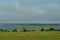 Summer in Nova Scotia: Overlooking Indian Bay to Dominion Beach Provincial Park and Dominion on Cape Breton Island