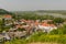 Summer panorama of Kazimierz Dolny.