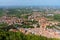 Summer panorama Republic of San Marino and Italy