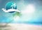 Summer paradise background