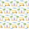 Summer Pattern Travel Vacation Rest Palm Suitcase