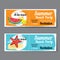 Summer pool party ticket template