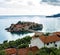 Summer resort landscape, Budva, Adriatic sea