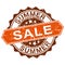 Summer sale grungy stamp