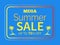 Summer Sale up to 70 off Colorful Illustration