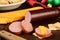 Summer sausage and cheese
