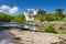 Summer scenery of river in Ennistymon