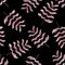 Summer seamless palms leaves pattern for clothes print and kids accessories and wrapping and fabrics and linens