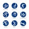 Summer Sports pictograms